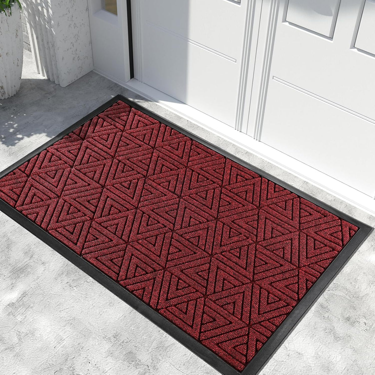 Yimobra Extra Large Door Mat 60x32, All-Weather Waterproof Non-Slip Welcome Matt Outdoor, Heavy