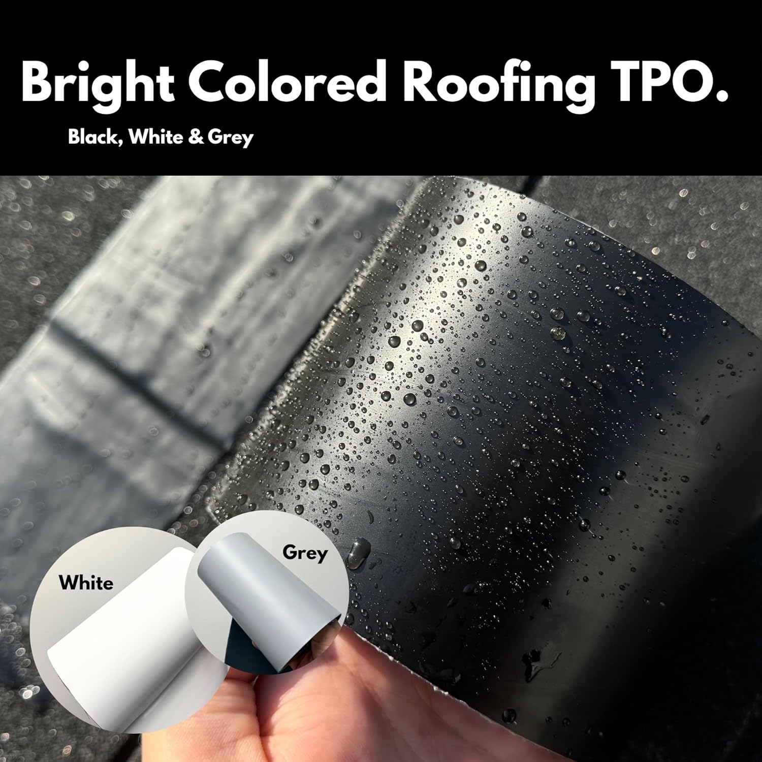 HSS Sealant Tape with MicroSealant - Waterproof Commercial Roofing Tape for Roof and RV Repair