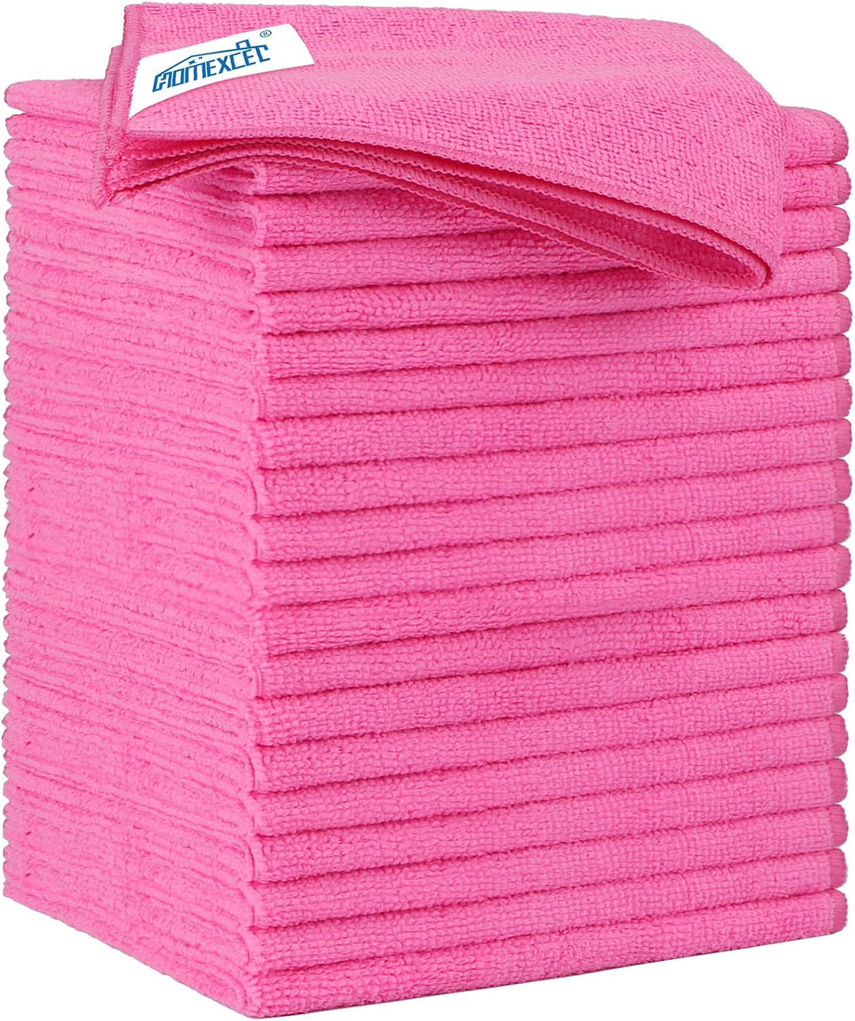 HOMEXCEL Microfiber Cleaning Cloth 20 Pack 11.5 x 11.5 Inch Microfiber Towels for Cars Ultra