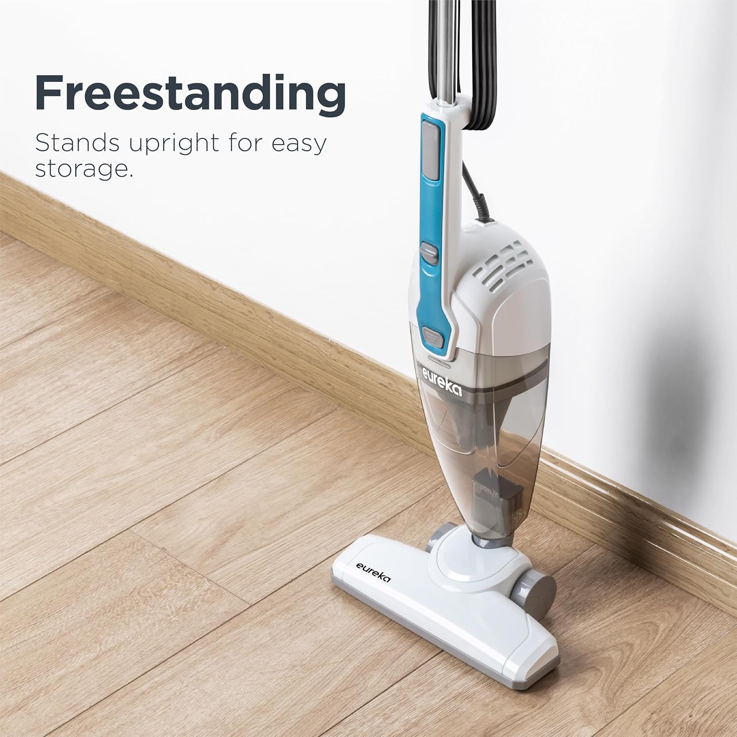 Eureka Corded Stick Vacuum Cleaner for Home Pet Hair, Lightweight Stick Vacuum Cleaner with