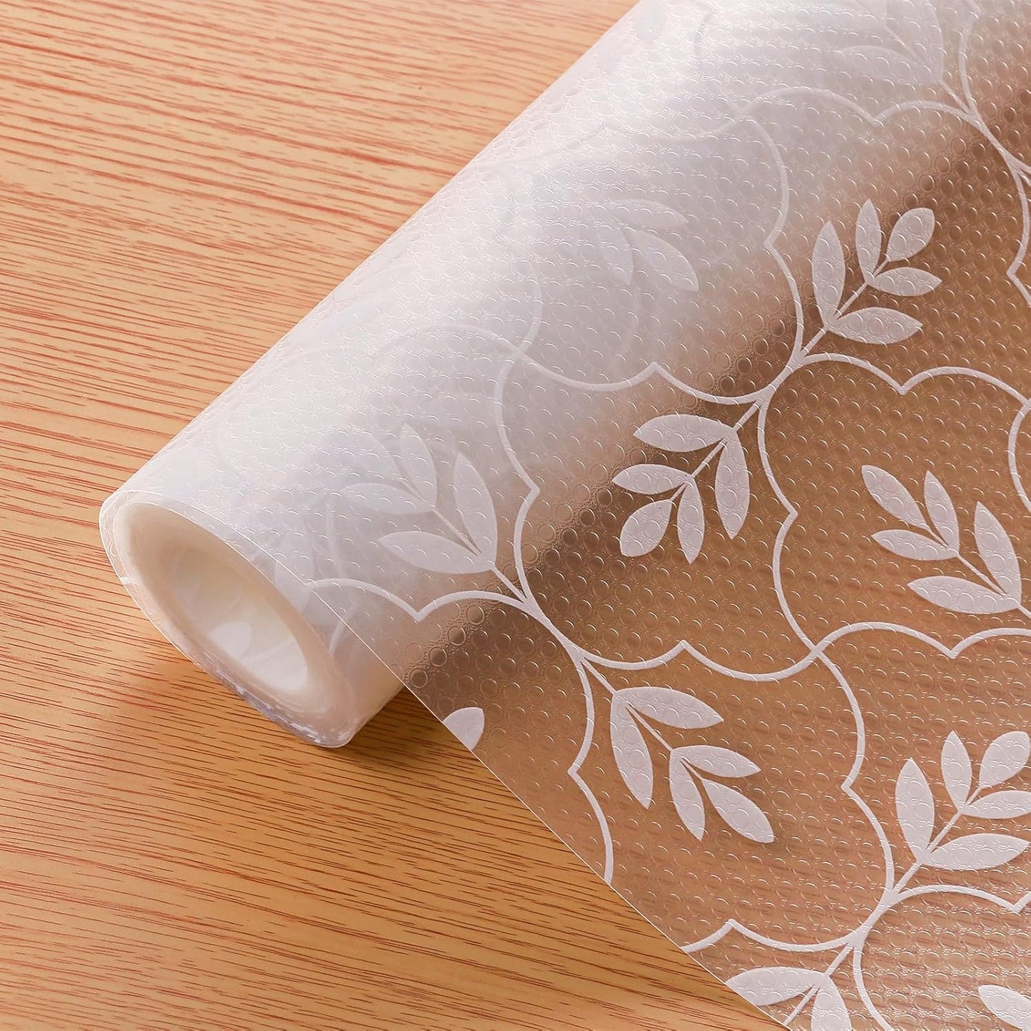 Cooyes Shelf Paper for Kitchen Cabinets Non Adhesive, Waterproof & Oil-Proof Kitchen Drawer Liner