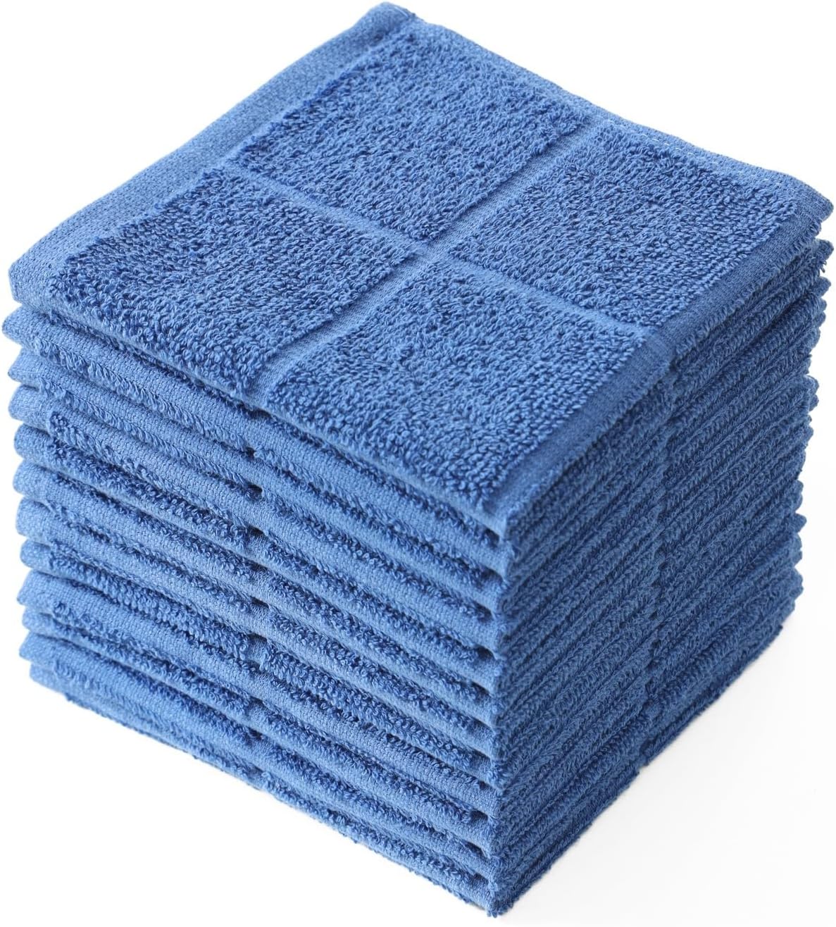 Glynniss Dishcloths Kitchen Highly Absorbent Dish Rags 100% Cotton Dish Cloths for Washing Dishes