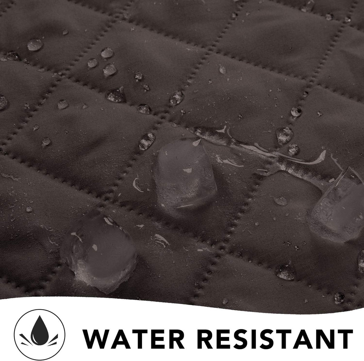 PureFit Reversible Quilted Sofa Cover, Water Resistant Medium Slipcover Furniture Protector