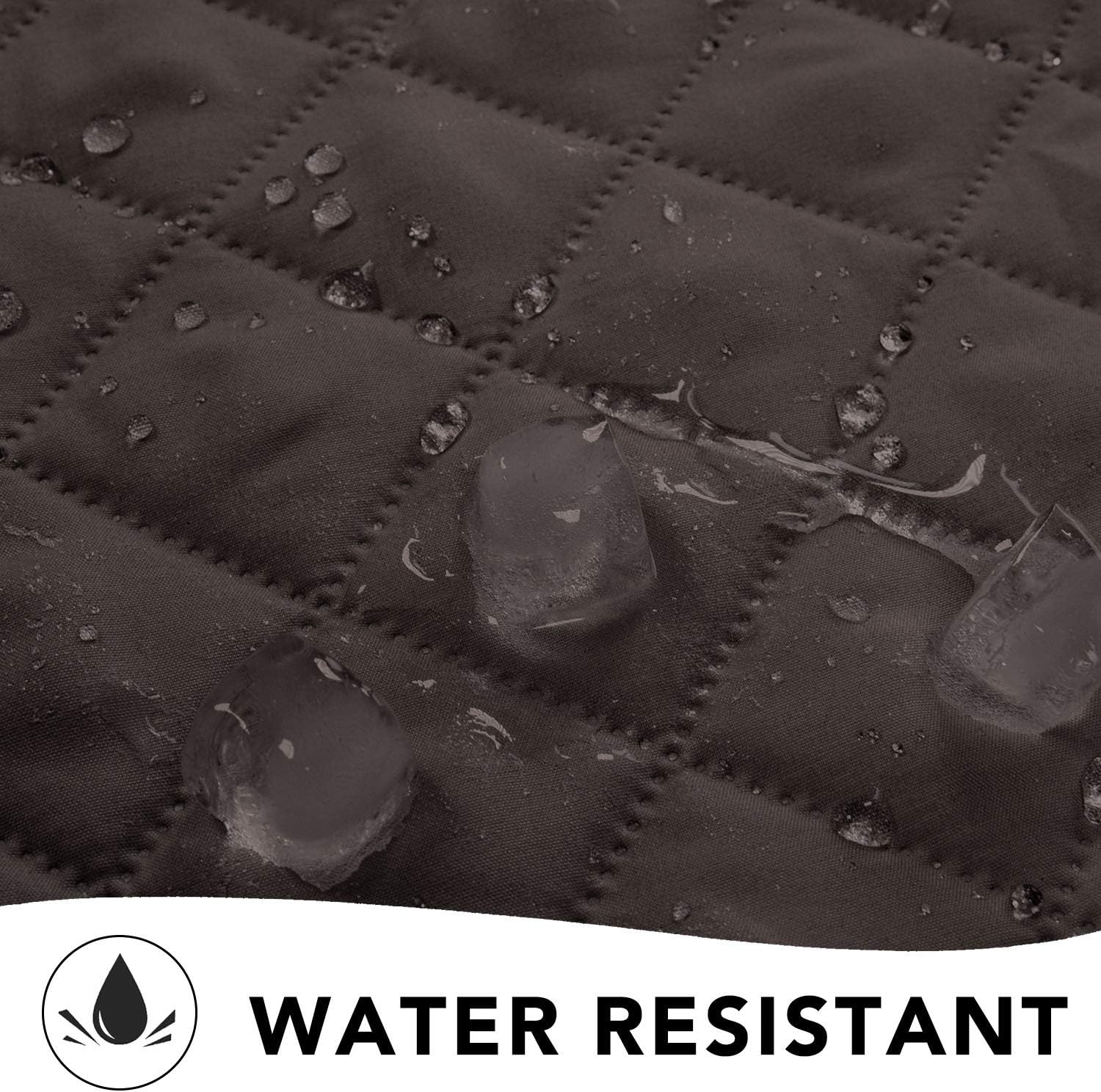 PureFit Reversible Quilted Sofa Cover, Water Resistant Medium Slipcover Furniture Protector