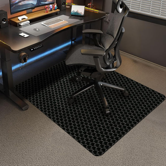 Vicwe Office Chair Mat for Carpet, 48"x36" Anti-Slip Waterproof Floor Protector Desk Chair Mat for
