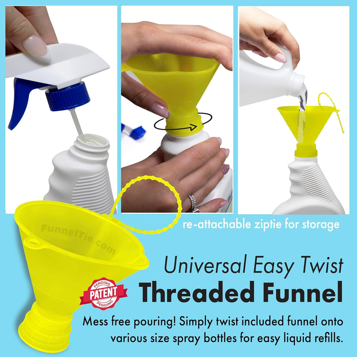 4 Gallons Extra Strength Vinegar 45% with Funnel – Industrial Strength Multi-Purpose Solution for