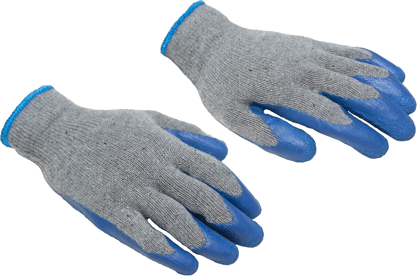 G & F Products 12 Pairs X-Large Rubber Latex Double Coated Work Gloves for Construction, gardening