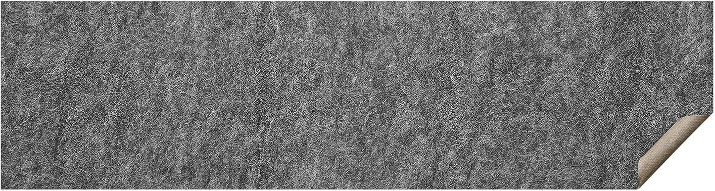 VEVOR Slip-Resistant Rug Pad, Protective Cushioning Carpet Pad, 2'x8' (7.87' Actual) - 1/4"Thick