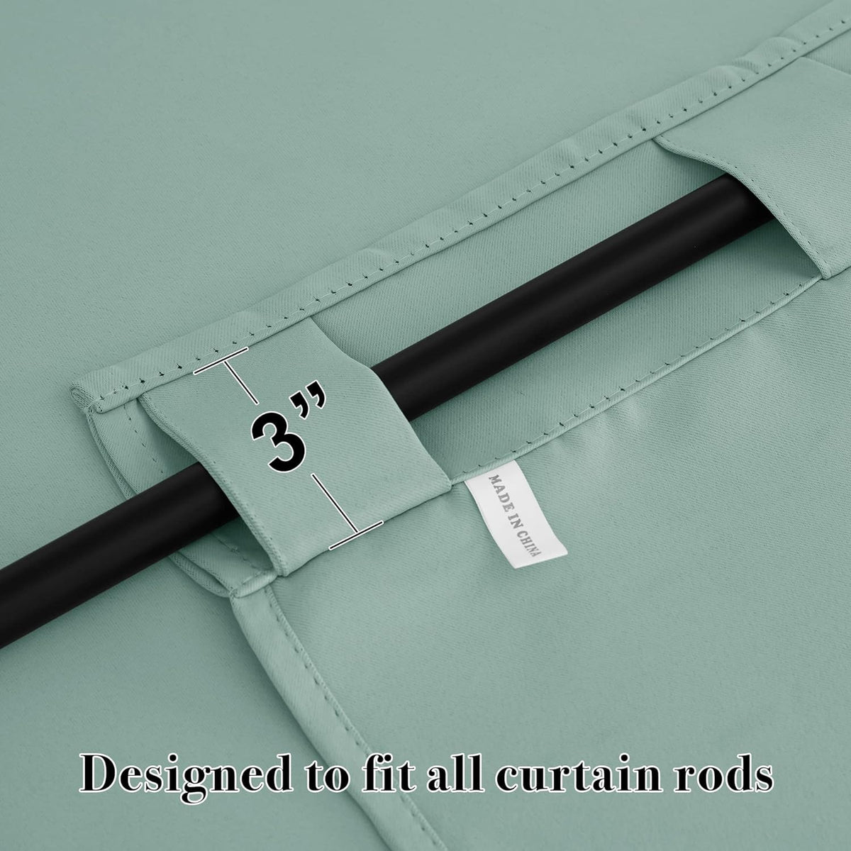 RYB HOME Small Window Curtains Blackout, Privacy Thermal Insulating Drapes for Bedroom Bathroom