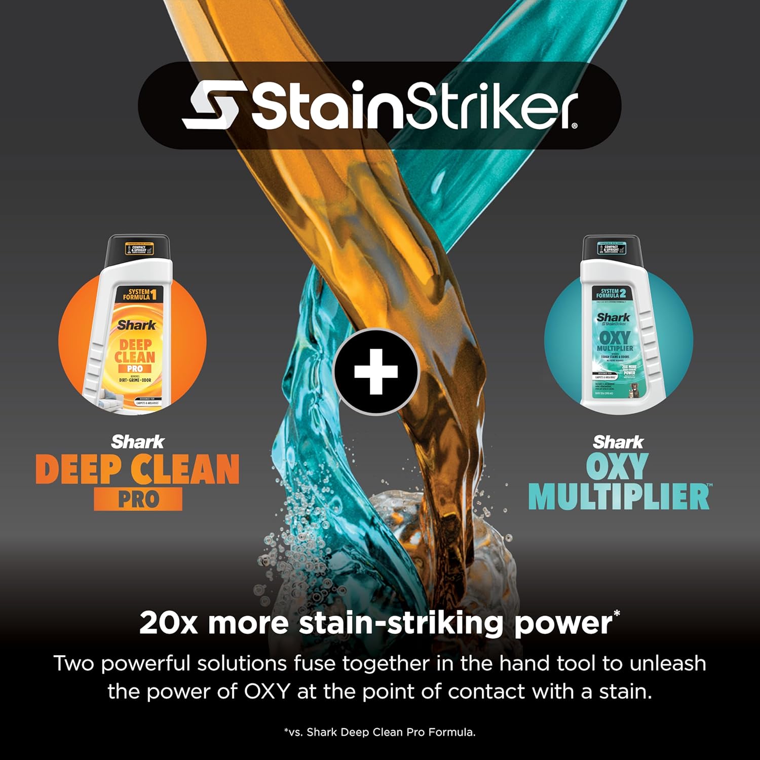 Shark StainStriker Portable Carpet & Upholstery Cleaner w/on board self cleaning - Spot, Stain, &