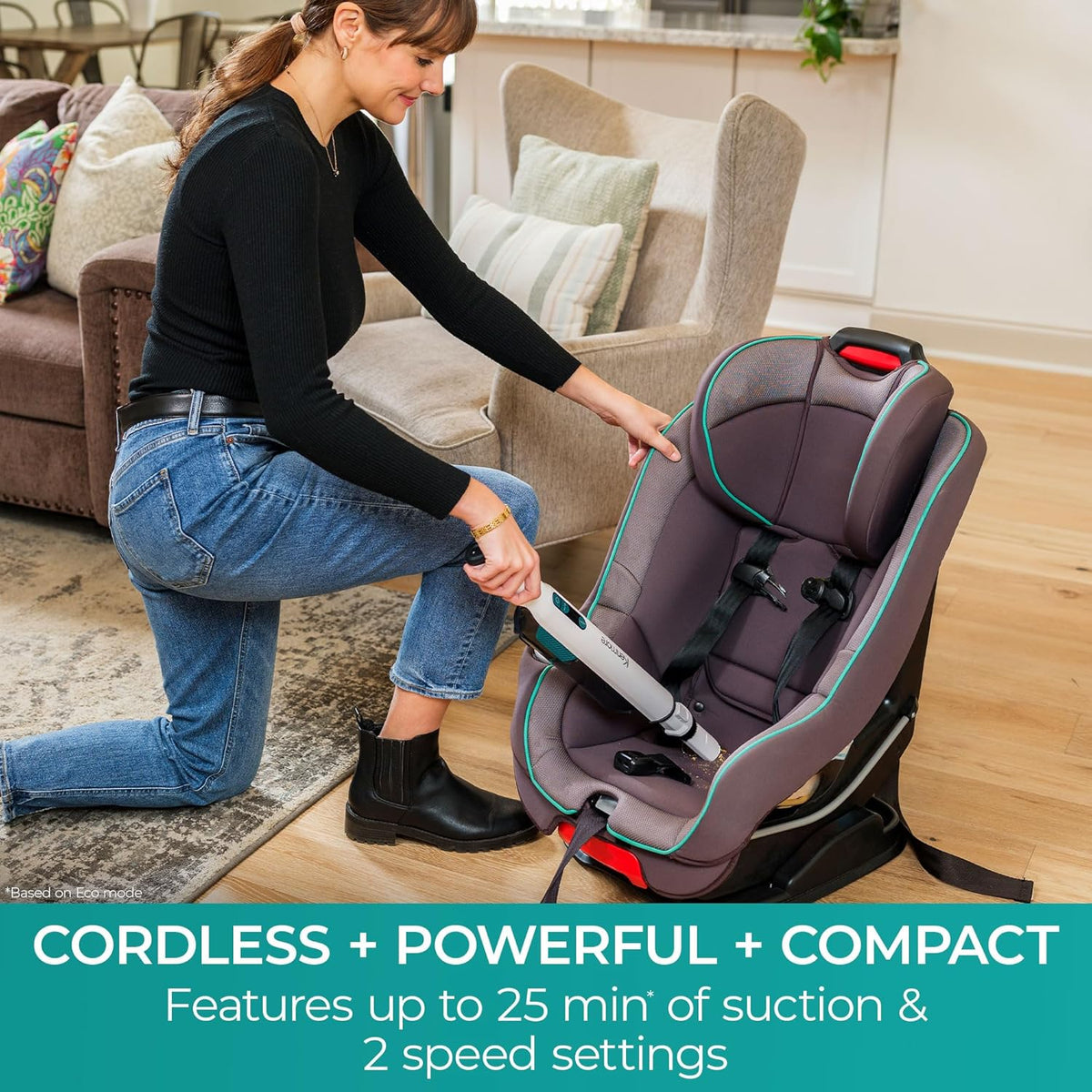 Kenmore HV3005 11.1V Cordless Handheld Vacuum Cleaner Lightweight Versatile and Portable Hand Vac