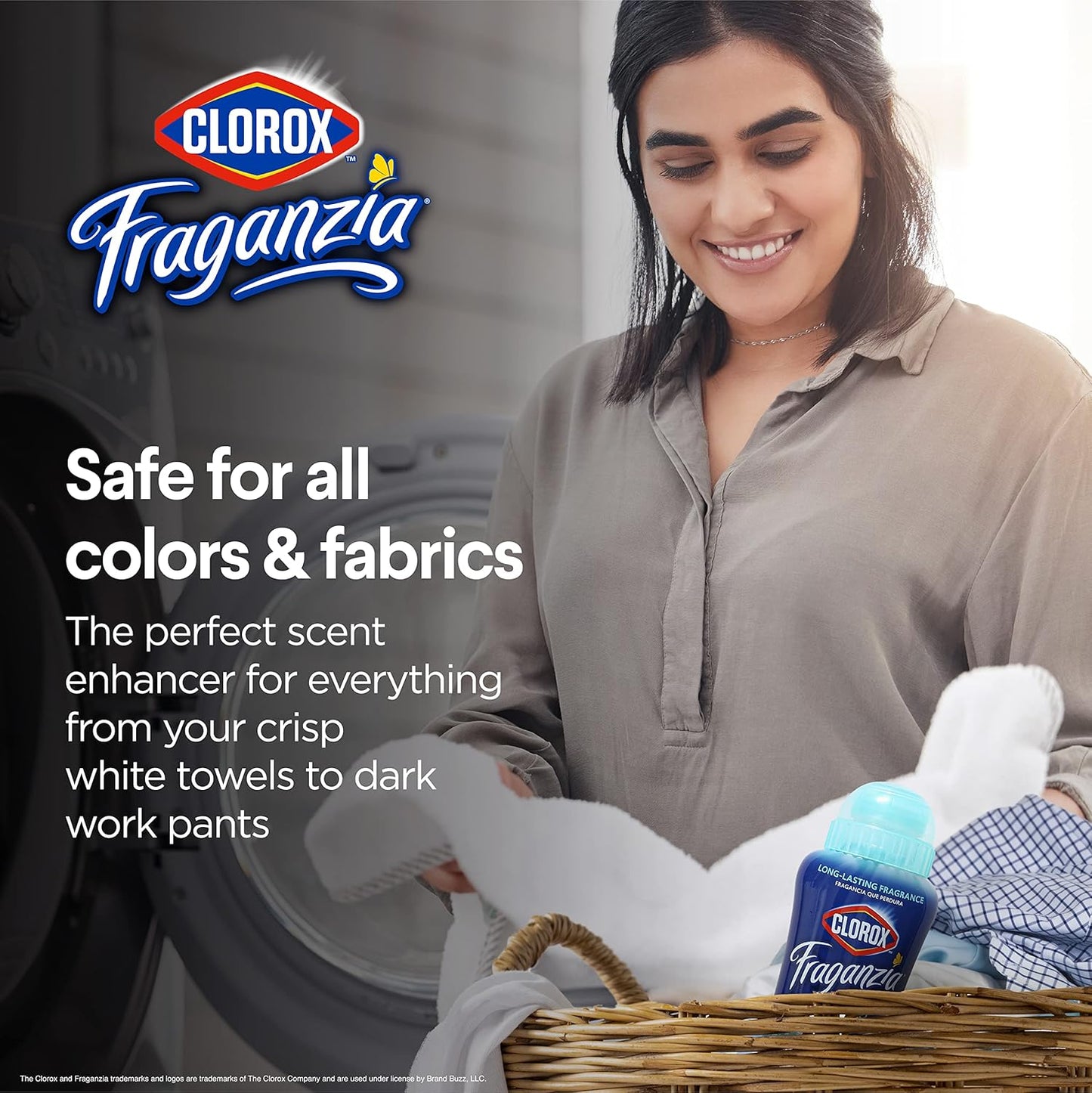 Clorox Fraganzia Laundry Scent Booster Crystals in Ocean Scent - Scented In-Wash Freshener Beads