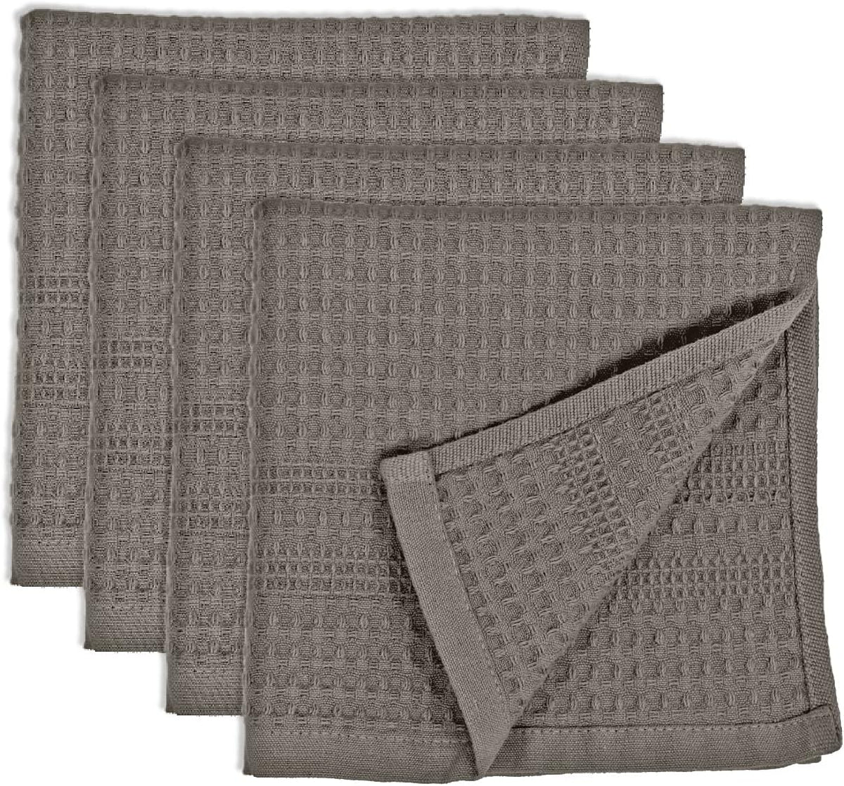 GILDEN TREE Waffle Towels Wash Cloths for Showering, Exfoliating Washcloth Face Towels, Quick Dry
