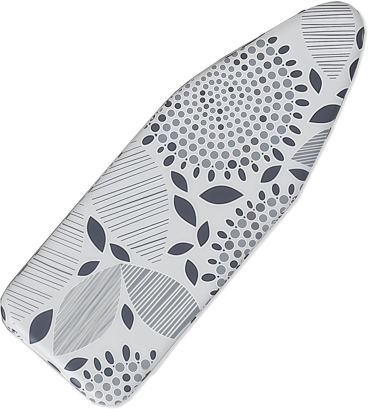 Ironing Board Cover with Two 5MM Thick Feltpads,13"x43"Heat Resistant Replacement Ironing Board