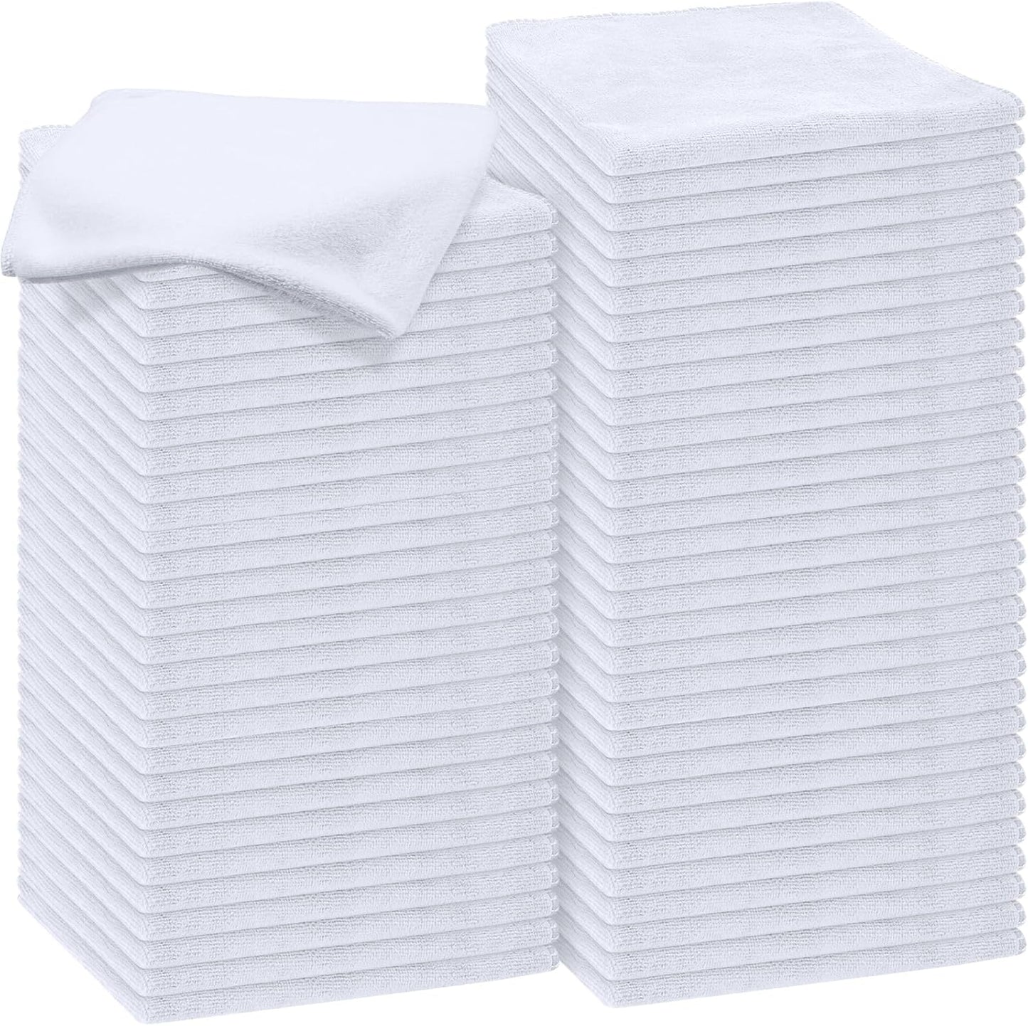 Nuenen Microfiber Cleaning Cloths for Cars 16 x 16 Inch Ultra Absorbent Car Towels Drying Reusable