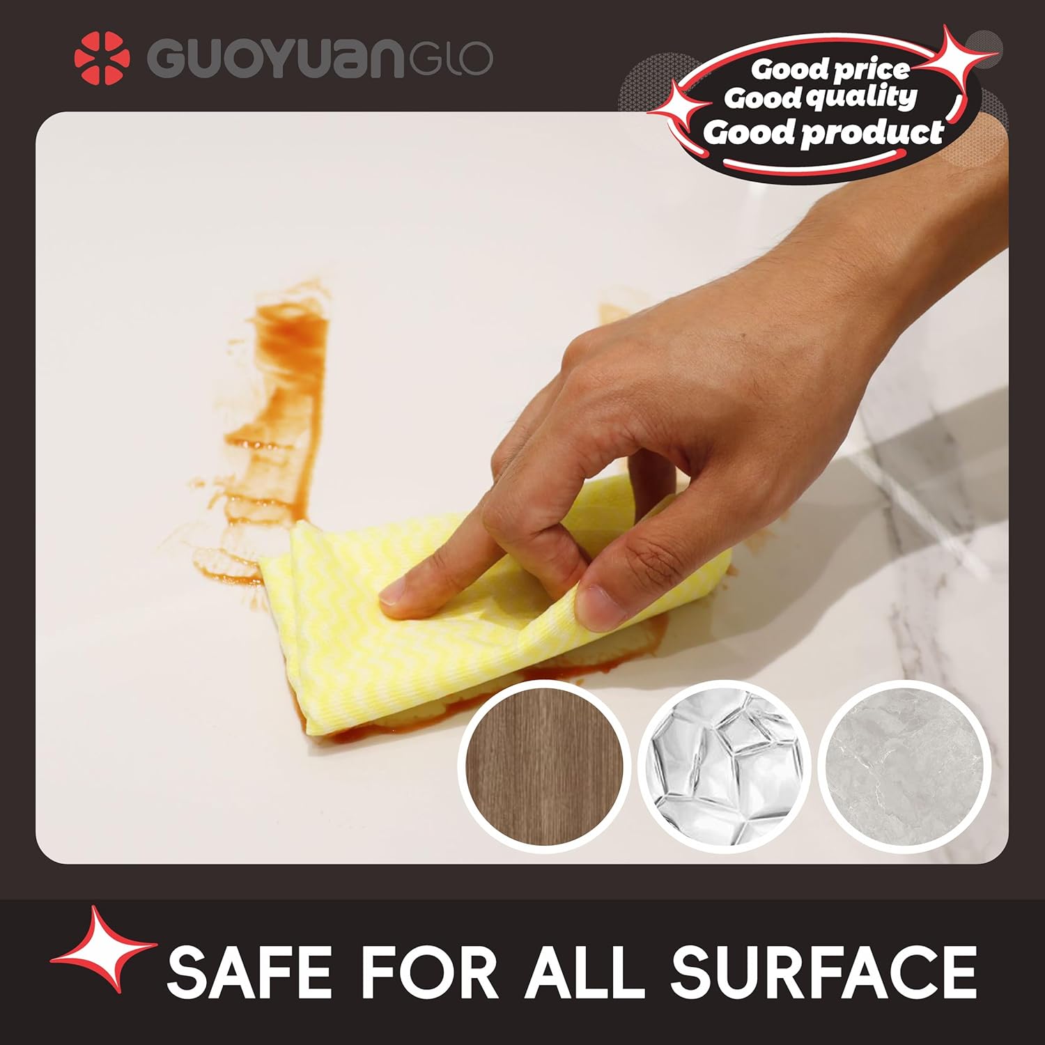 Disposable Cleaning Cloths Reusable Dsih Cloths for Kitchen Disposable Dish Rag Dry Fast 11.8x11.8