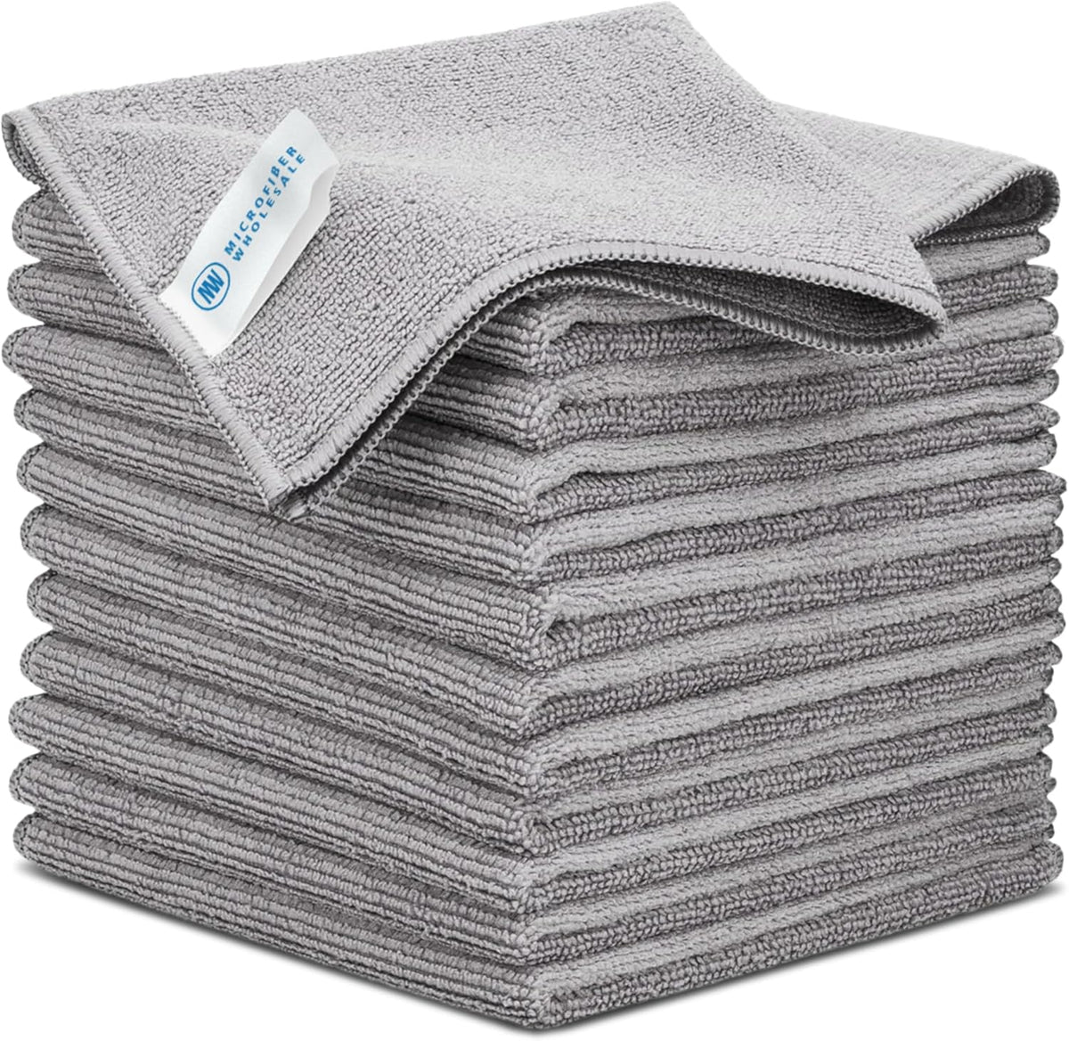 Microfiber Wholesale 12x12 Inch Pro Multi-Surface Microfiber Cleaning Cloths | Premium Towels for