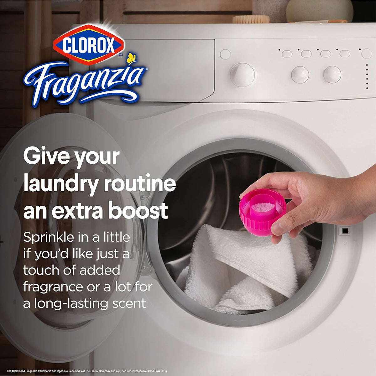 Clorox Fraganzia Laundry Scent Booster Crystals in Spring Scent - Scented In-Wash Freshener Beads