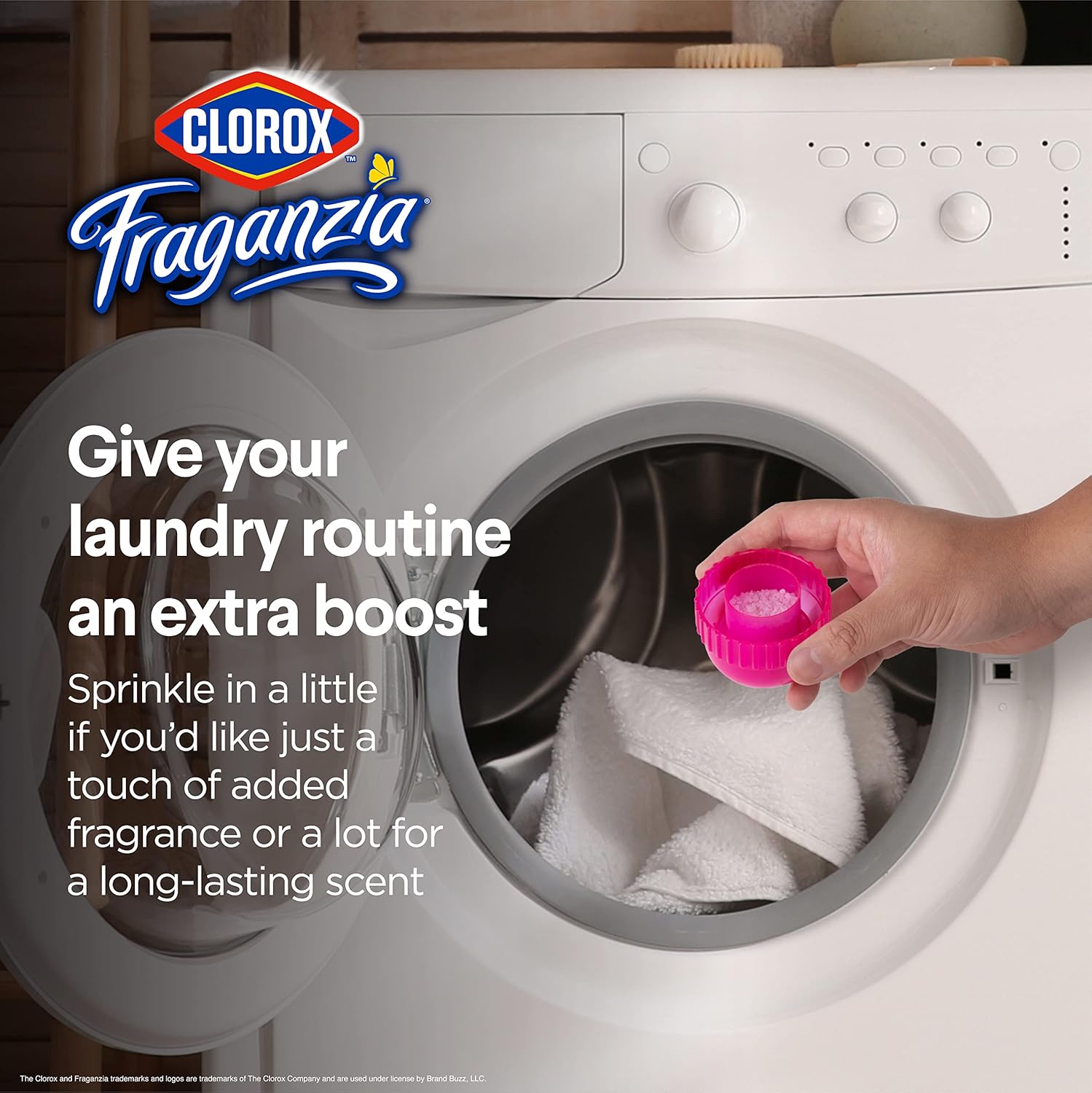Clorox Fraganzia Laundry Scent Booster Crystals in Spring Scent - Scented In-Wash Freshener Beads