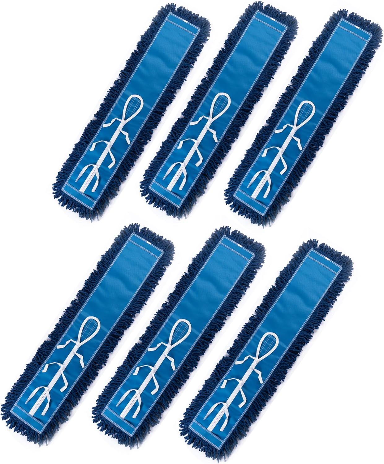Matthew Cleaning 36'' Industrial Strength Cotton Dust Mop Refill Washable Replacement Heads for