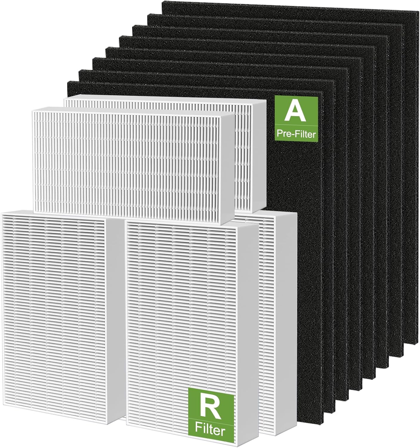6 Pack HPA300 HEPA Filter Replacement for Honeywell Air Purifiers HPA300 Series, HPA300, HPA304