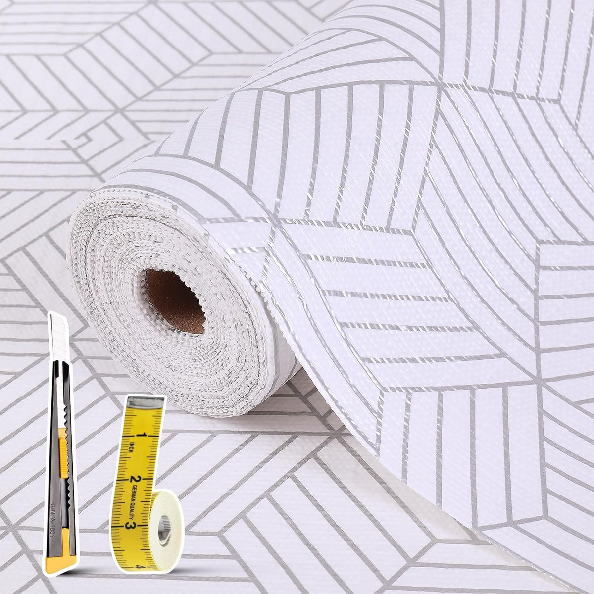 Shelf Liners for Kitchen Cabinets Non Adhesive Shelf Liner Paper Non-Slip Thickened Drawer Liner