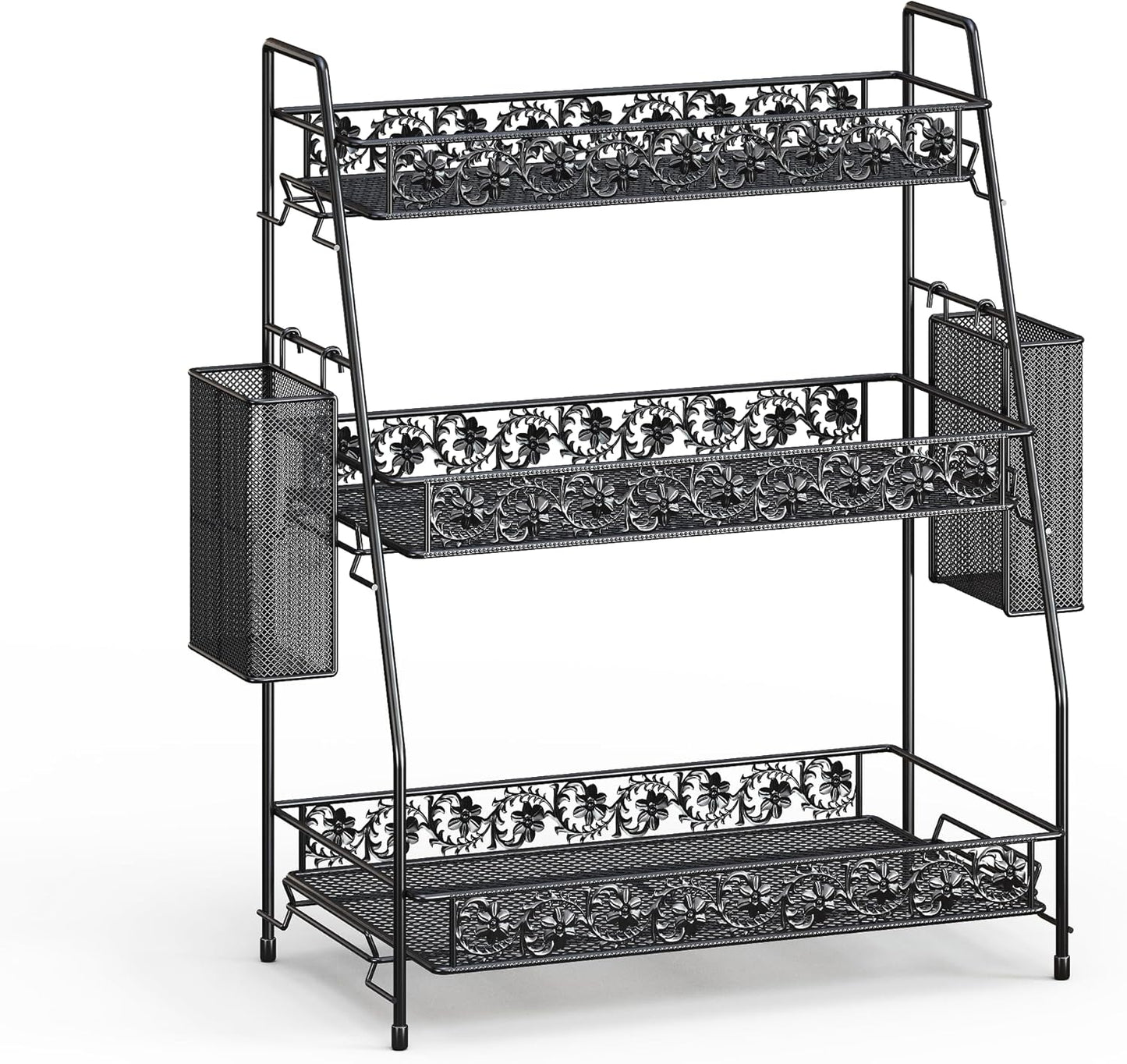 3-Tier Large Size Storage Rack,Counter Organiztion for Bathroom Countertop Organizer Shelf for