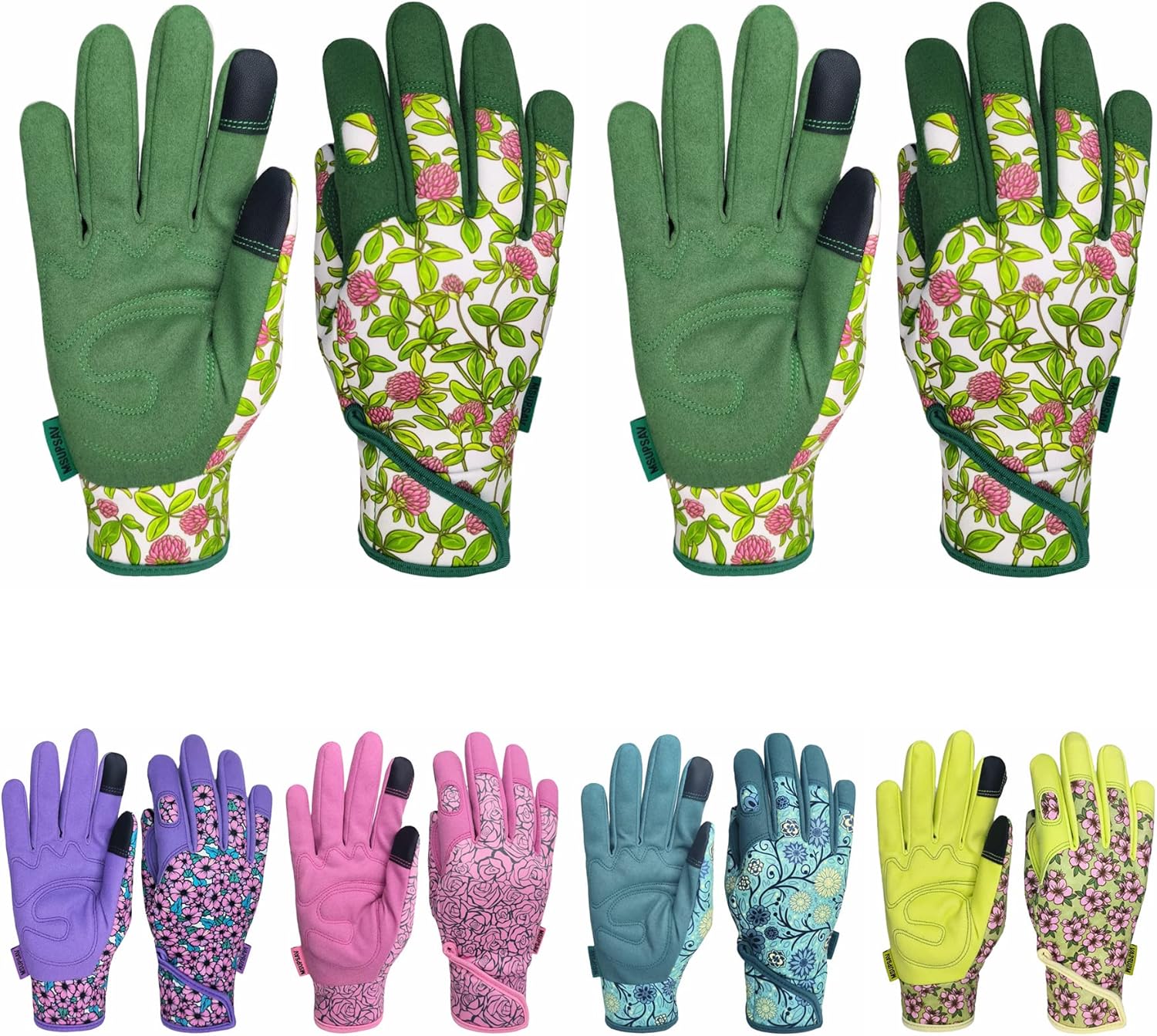 Thorn Proof&Puncture Resistant Gardening Gloves with Grip,Garden Gloves for Women, Leather Work