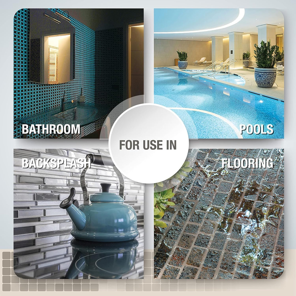 Tile Doctor EpoxyElite EVO 11 lbs./5 kg. Bucket of Litokol Black 2 Epoxy Tile Grout TMPEEEVO004