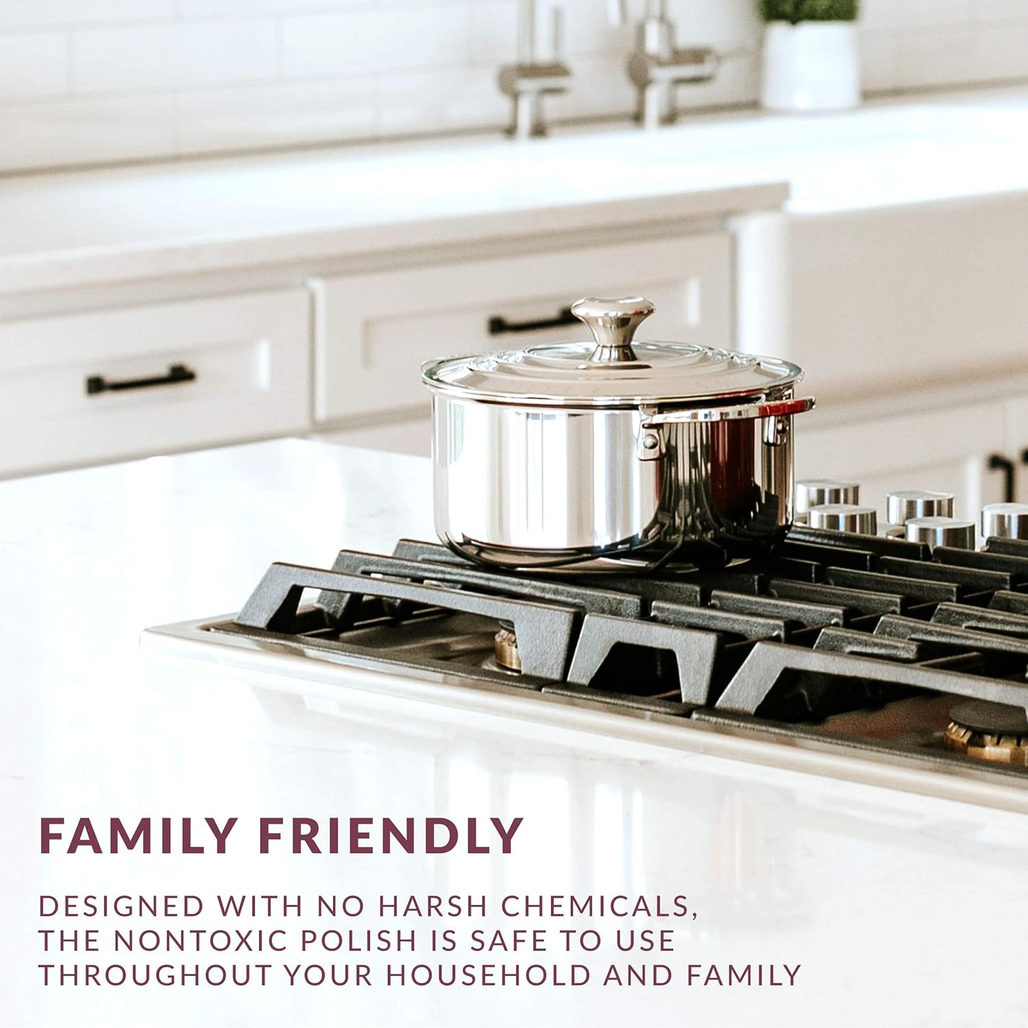 HOPE'S Countertop Restoration Polish, Streak-Free Kitchen Counter Cleaner, No Buildup on
