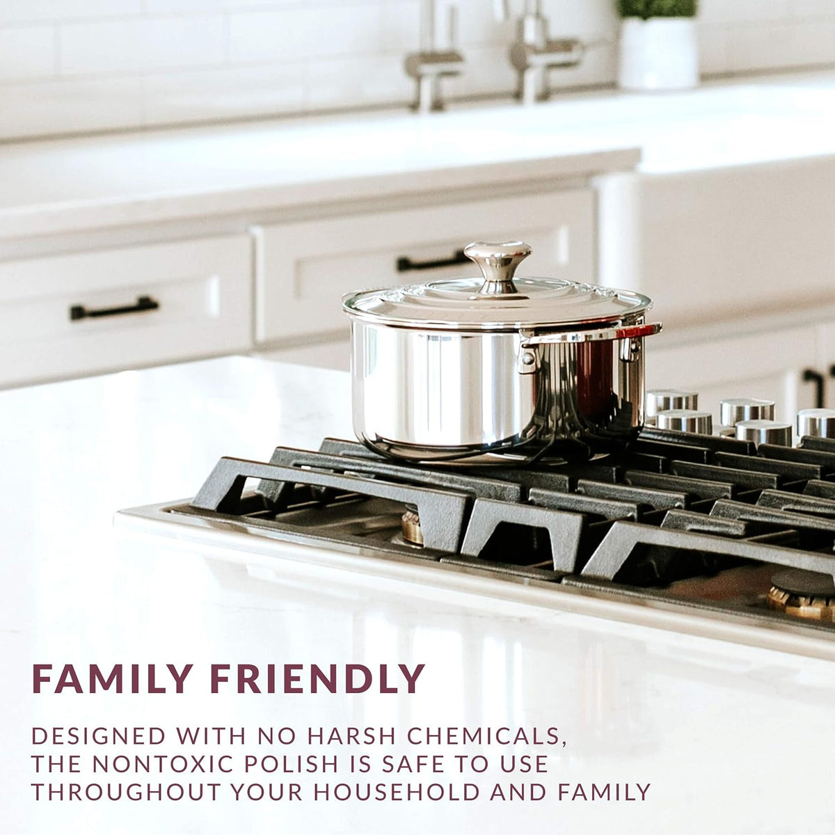 HOPE'S Countertop Restoration Polish - Shines and Protects with No Build-Up - Streak-Free Kitchen