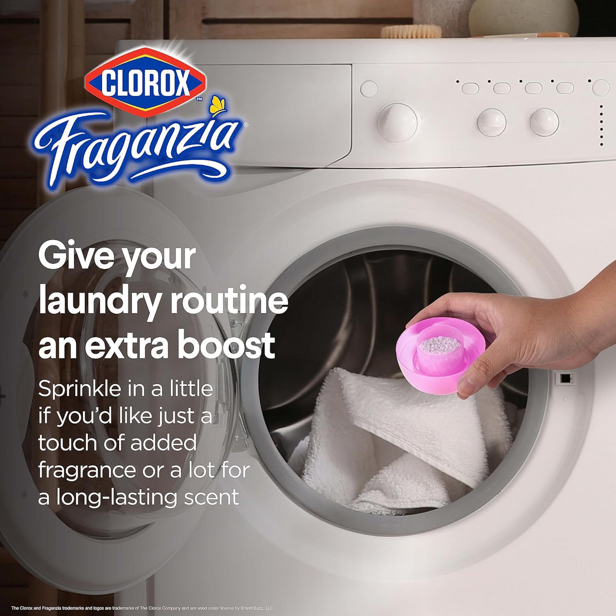 Clorox Fraganzia Laundry Scent Booster Crystals in Spring Scent - Scented In-Wash Freshener Beads