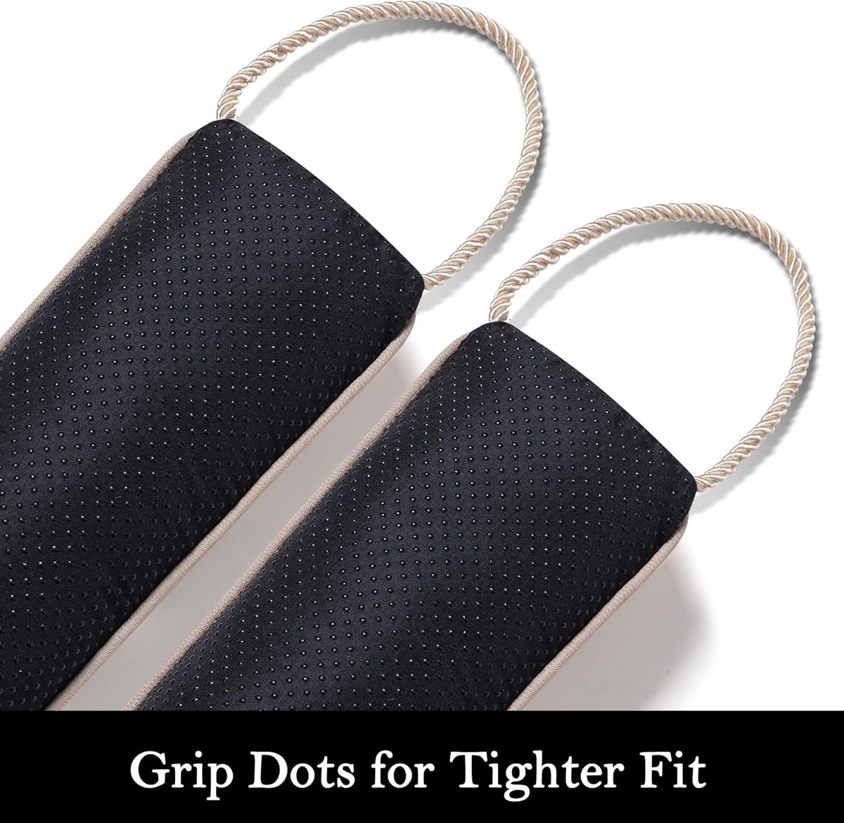 Sunolga 38" Door Draft Stopper Blocks Hot and Cold Air with Removable Washable Cover for Gaps Up to