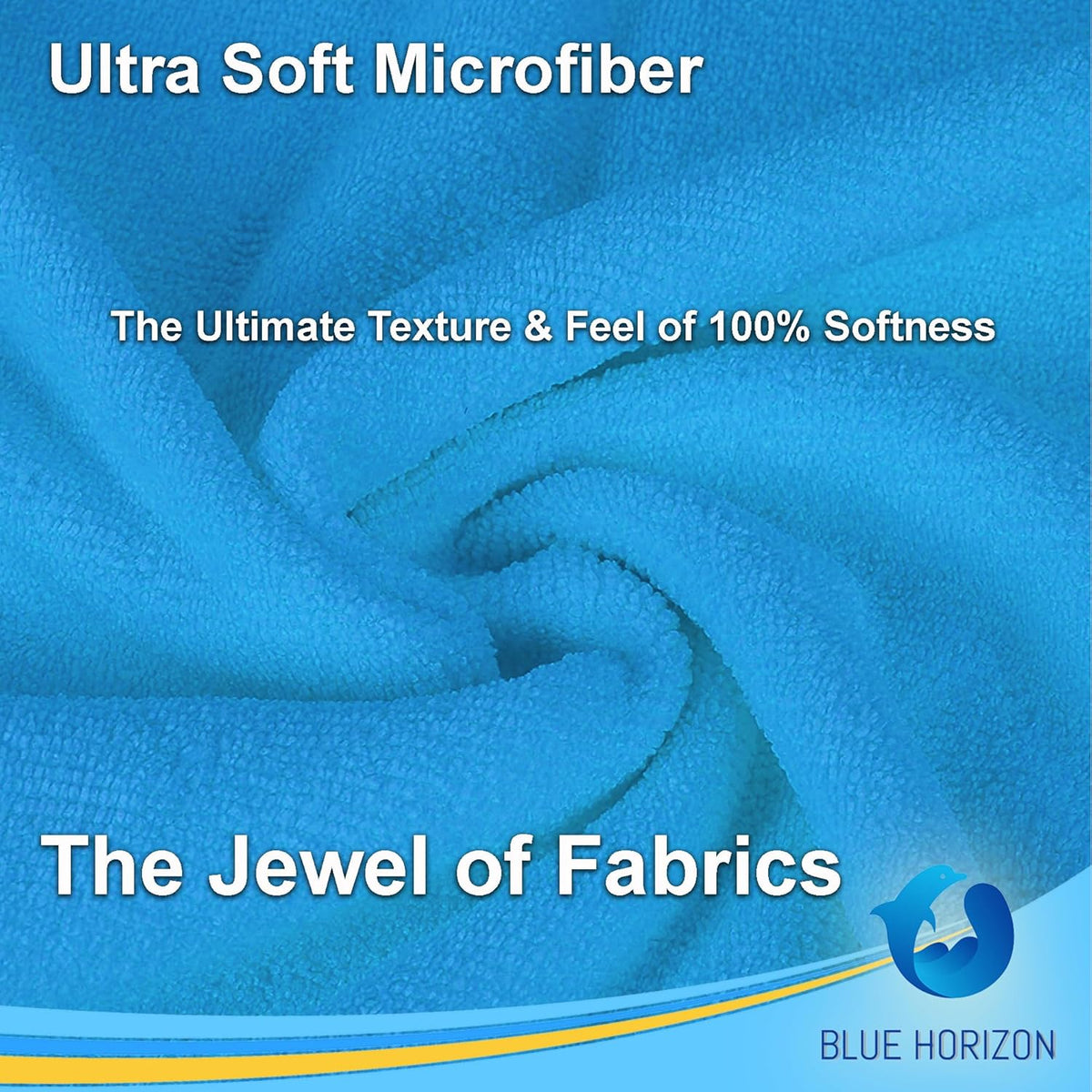 Large Microfiber Cleaning Towels, 36-Pack, Ultra Soft Plush Washcloth Rag, Professional Grade
