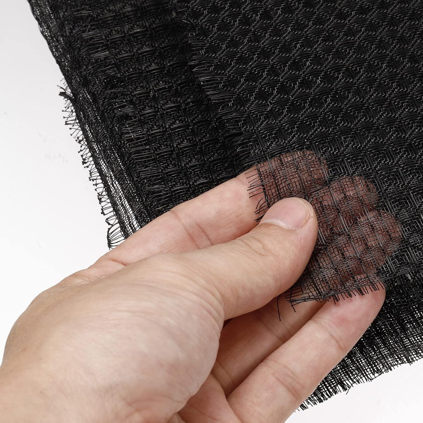 PATIKIL 47.2" x 23.6" Air Conditioner Air Filter Material, 2 Pack Plastic Dustproof Filtering Mesh