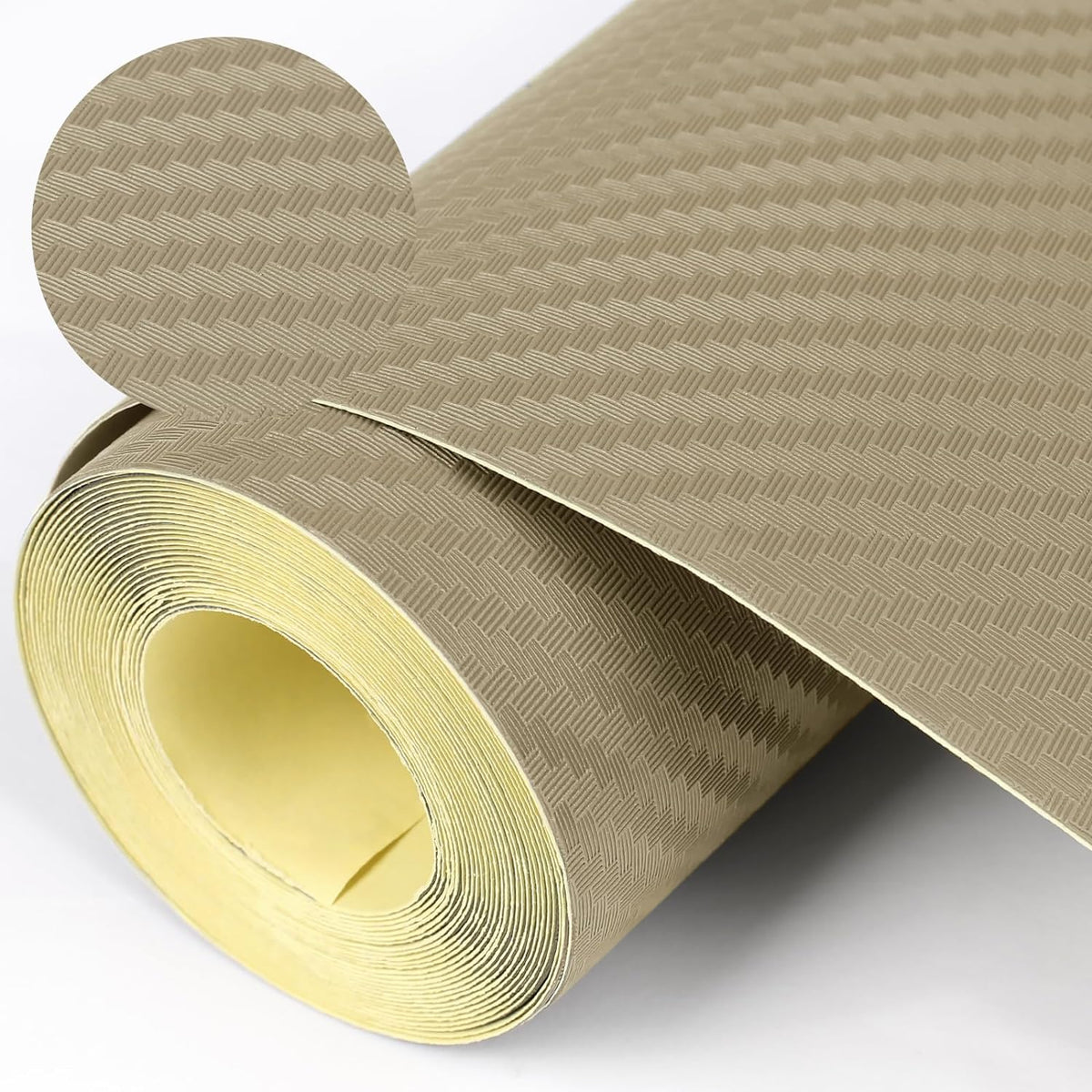 Self-Adhesive Shelf Liner Kitchen Liner, Waterproof Backed Paper Easy Peel and Stick Contact Liner