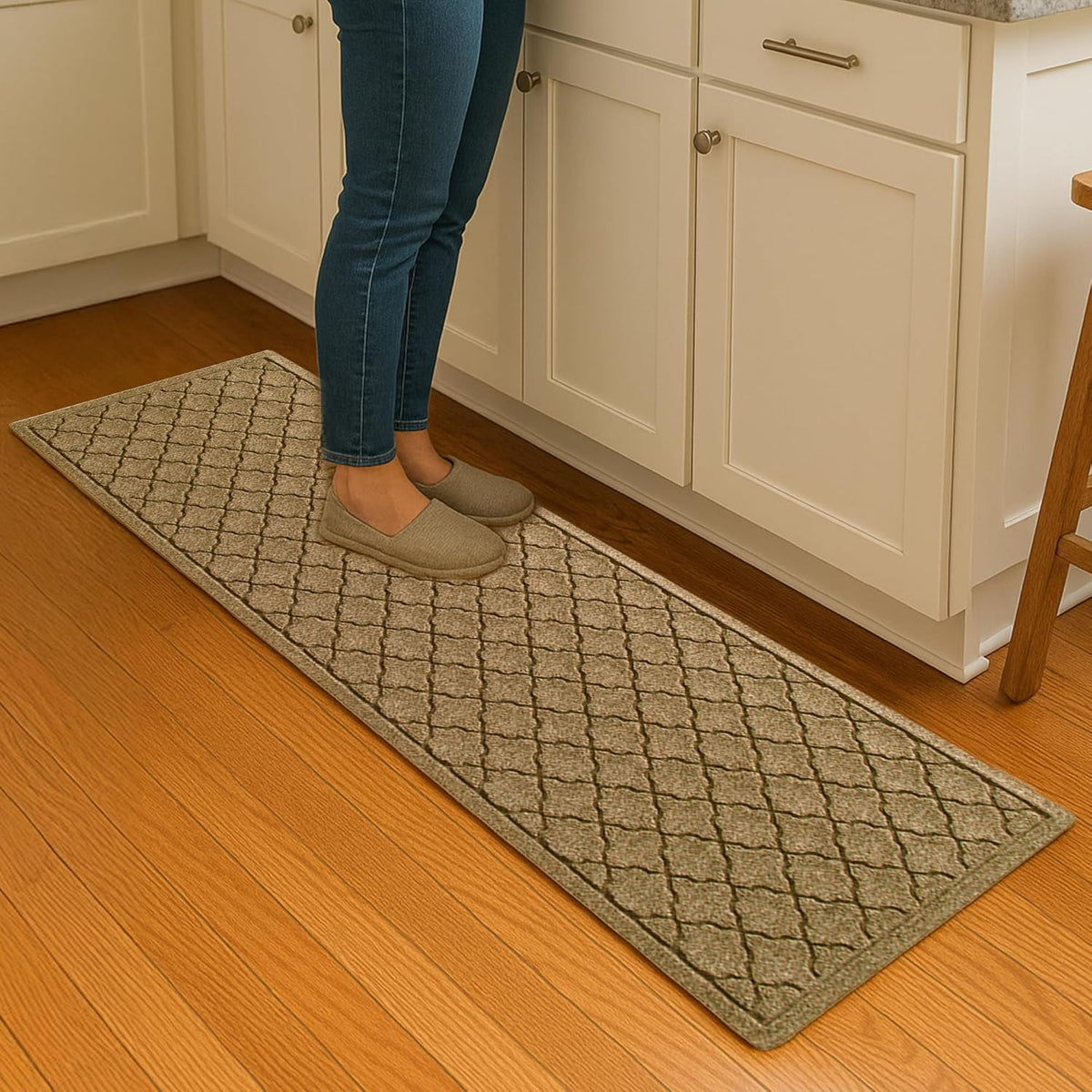 WaterHog Heavy Duty Runner Door Mat, 2' x 5', Made in USA, Durable & Skid-Resistant Entryway Mat