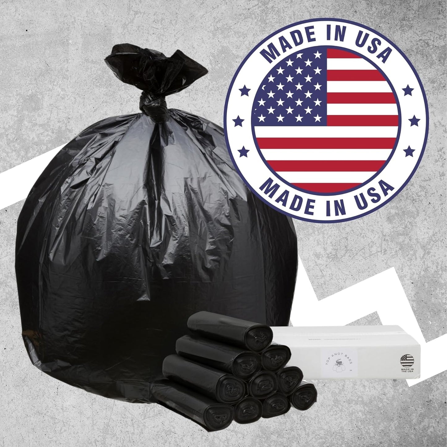 45 Gallon Garbage Trash Bag 40X46" 1.5 Mil Black 100 Count Can Liner Bulk 40 Gallon 41 Gallon 42