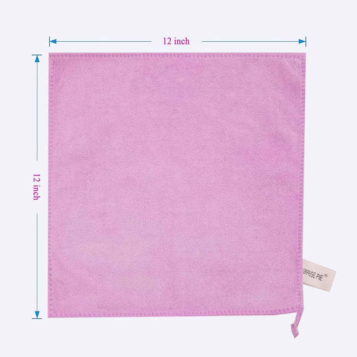 Microfiber Cloth 6Pack Cleaning Rags Absorbant Lint Free Cloth for House, Kitchen, Car, Glass