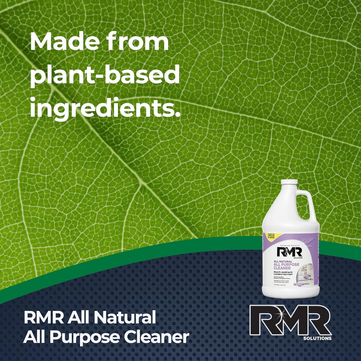 RMR All Natural All-Purpose Cleaner - Non-Toxic, Rinse-Free Multipurpose Cleaning Supplies