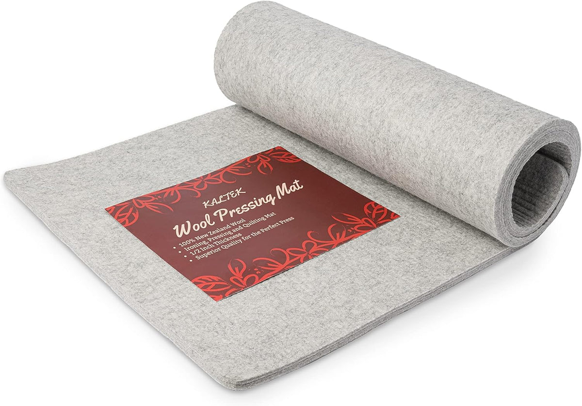 Wool Pressing Mat, Extra Large 22" X 60" Pressing Mat for Quilting 100% New Zealand Wool Ironing