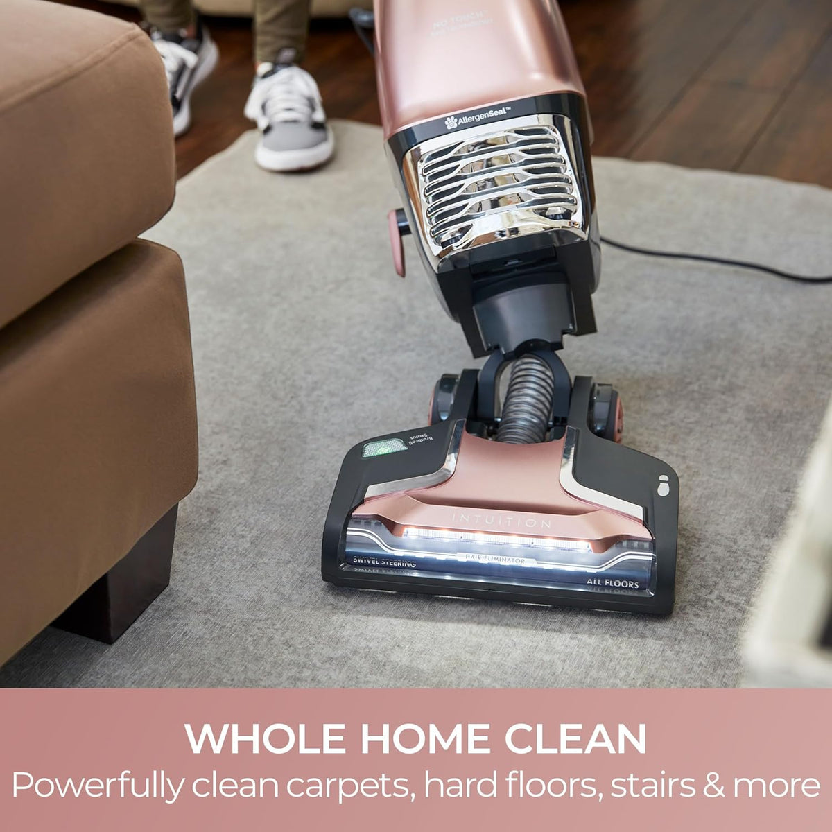 Kenmore BU4050 Intuition Bagged Upright Vacuum, liftup Cleaner with Hair Eliminator brushroll, pet