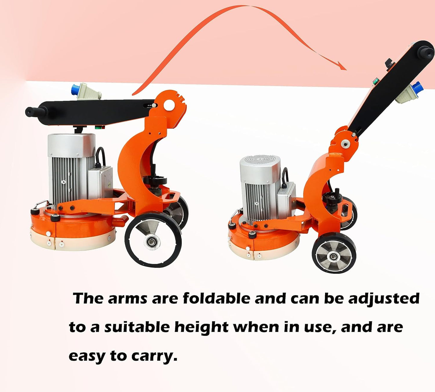 Floor Grinding Machine Cement Ground Grinder Grinding Epoxy Floor Paint and Cement Floor Polishing