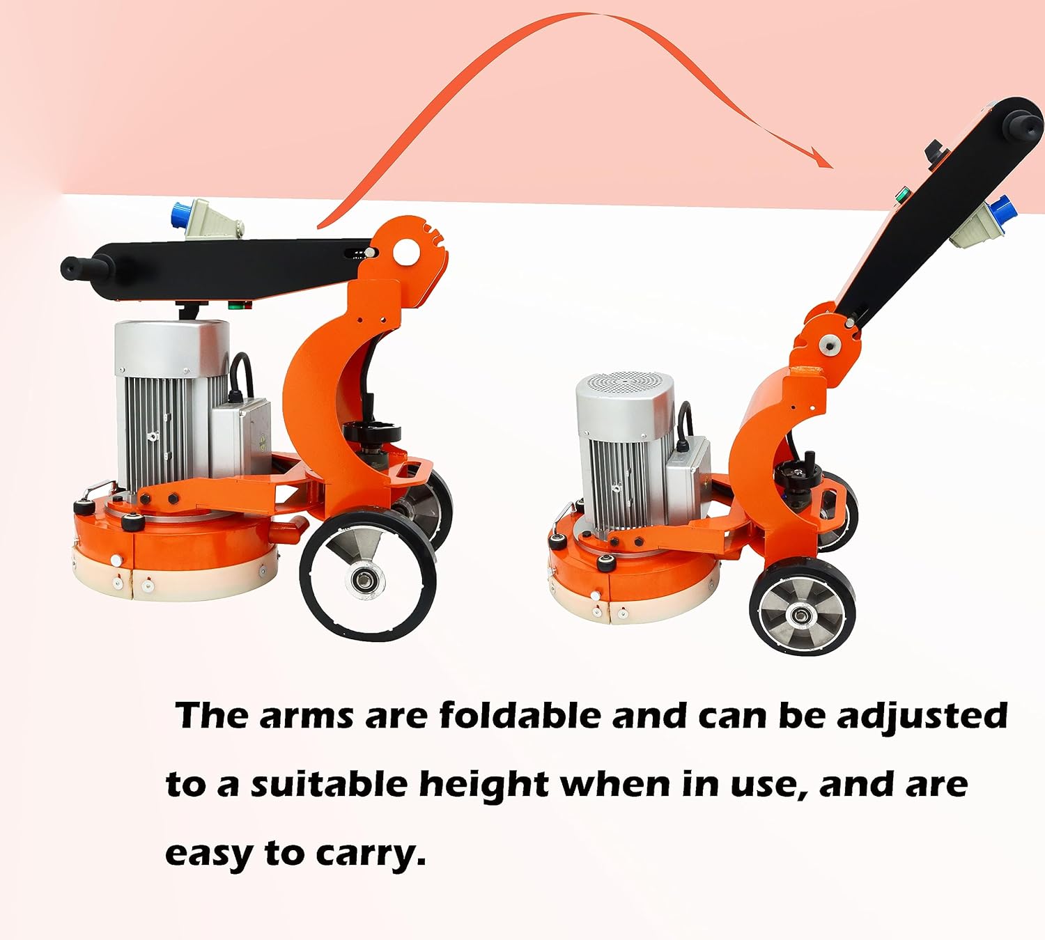 Floor Grinding Machine Cement Ground Grinder Grinding Epoxy Floor Paint and Cement Floor Polishing