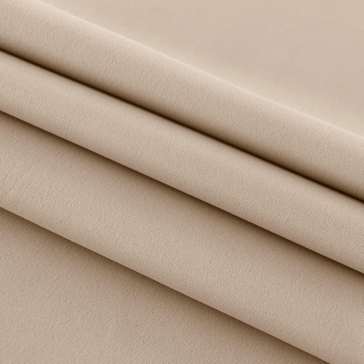 DWCN French Door Curtains – Rod Pocket Thermal Blackout Curtain for Doors with Glass Window