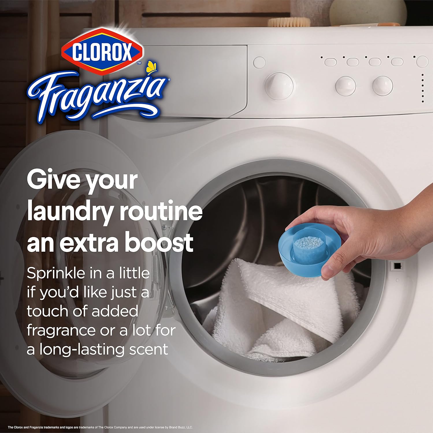 Clorox Fraganzia Laundry Scent Booster Crystals in Morning Sky Scent - Scented In-Wash Freshener