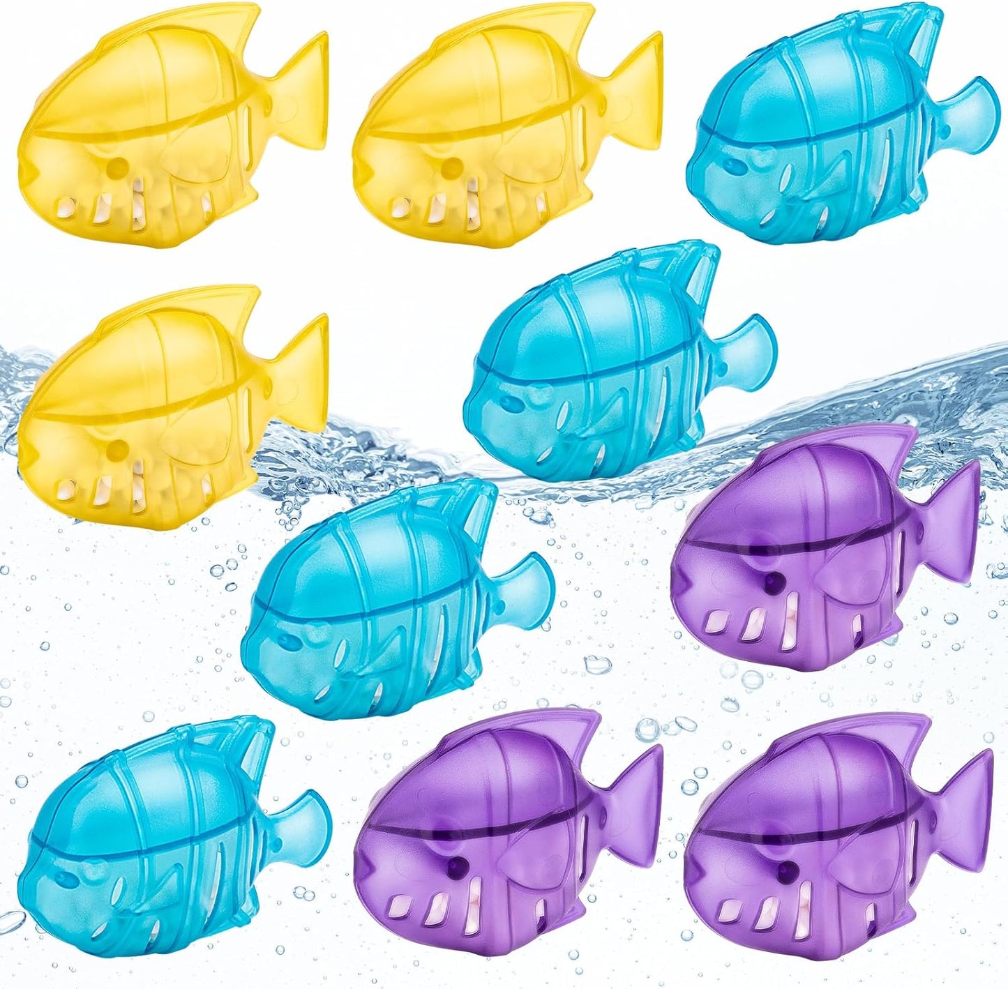 Leemone Humidifier Cleaning Fish for Humidifiers & Fish Tanks, 10 Pack Humidifier Cleaner, Purifies