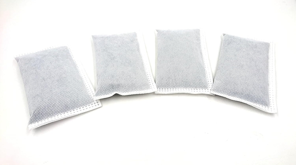 4 Pack Activated Charcoal Odor Absorbing Filter Refill Deodorizer Compatible with iTouchless Trash