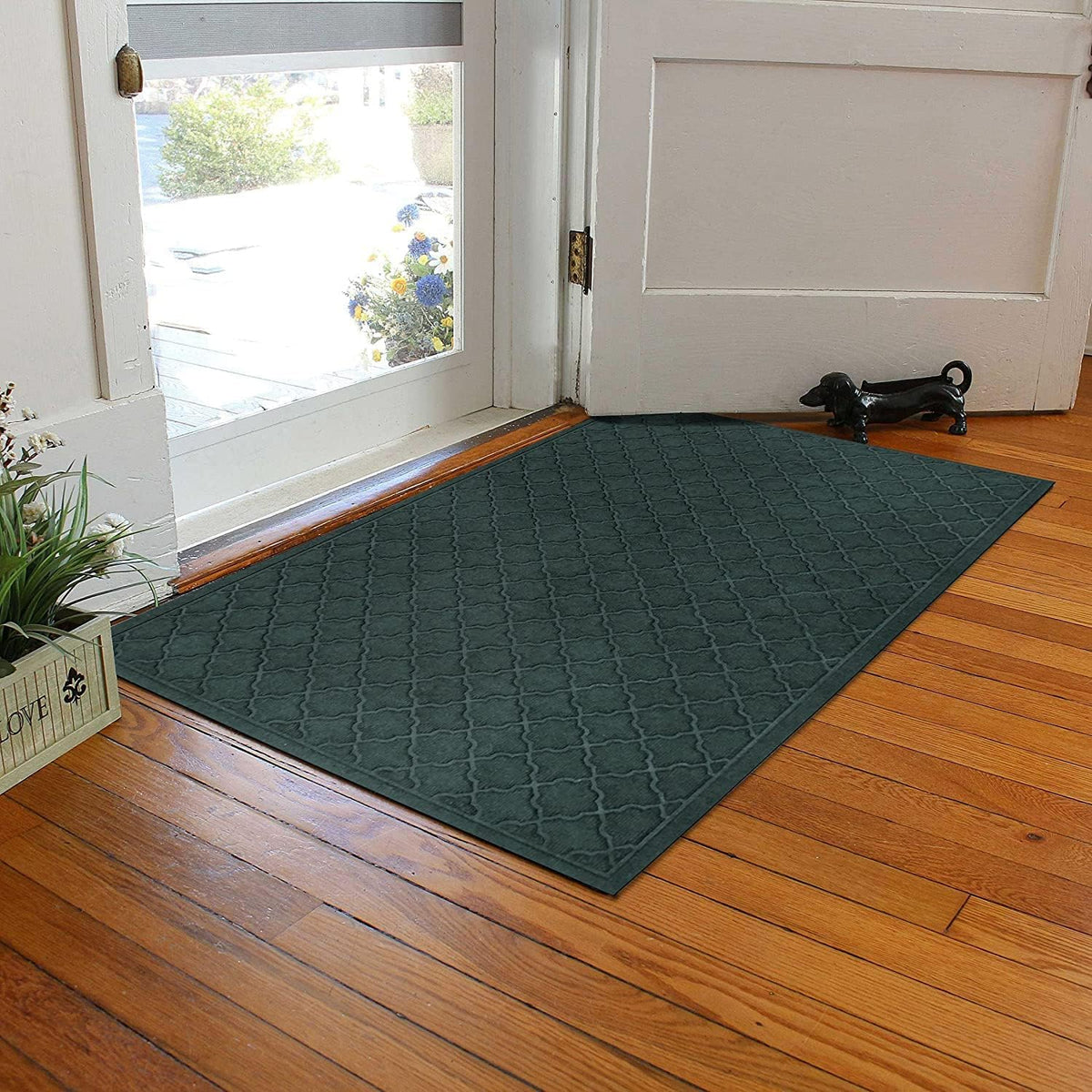 WaterHog Heavy Duty Doorway Mat, 3' x 5', Made in USA, Durable & Skid-Resistant Entryway Mat