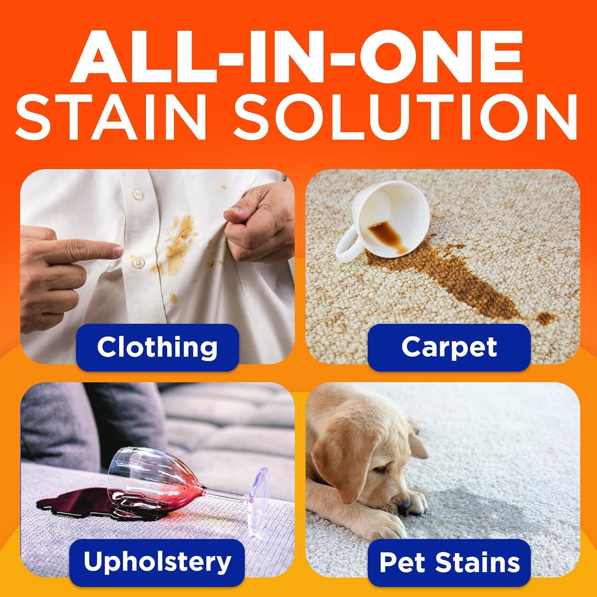 Tide Laundry Stain Remover with Oxi, Rescue Clothes, Upholstery, Carpet and more from Tough Stains